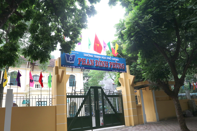 Trường THPT Phan Đình phùng Hà Nội