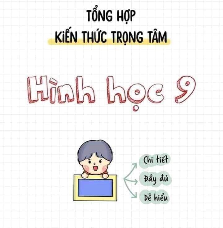 Tóm tắt nội dung hình học 9