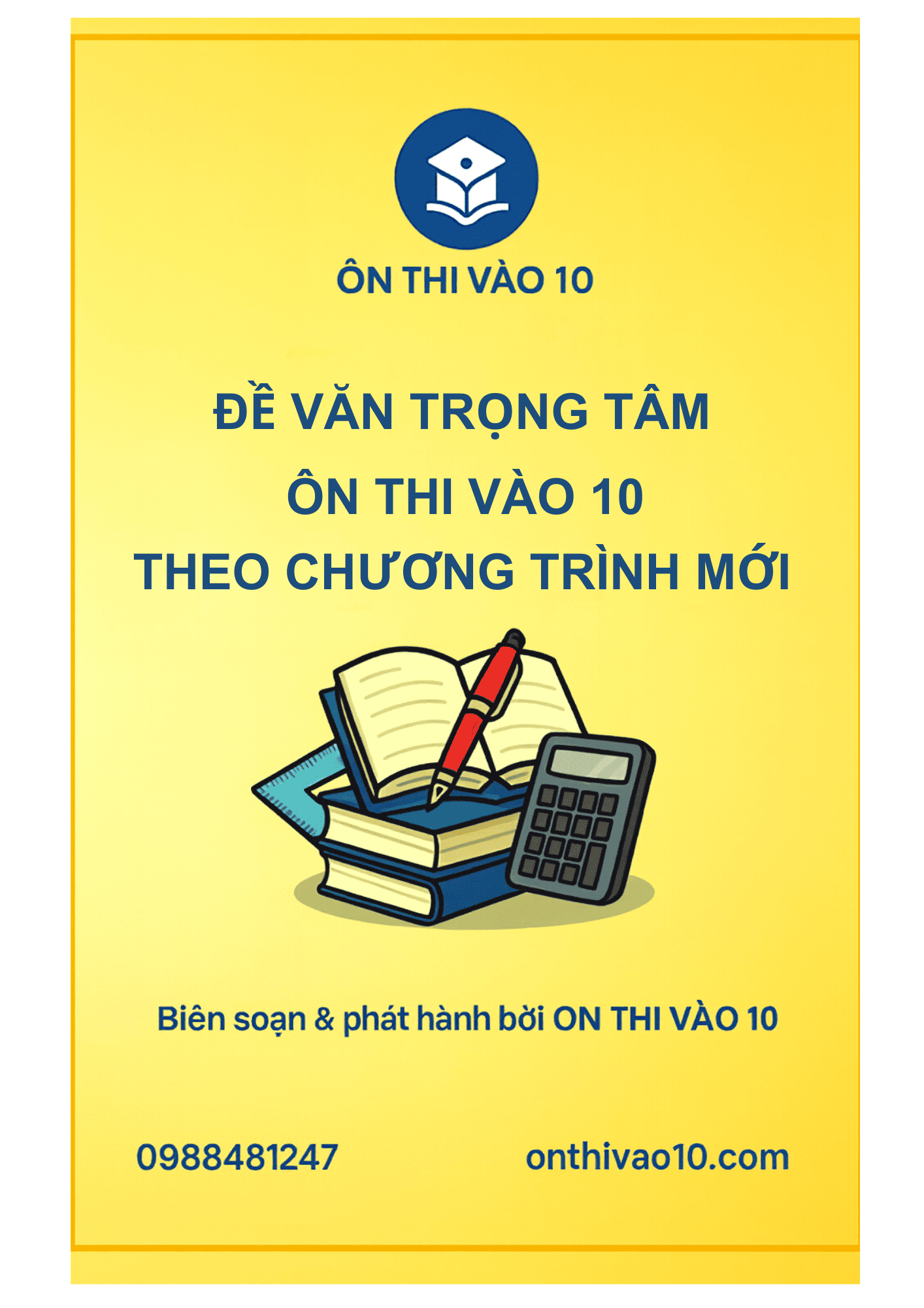 Đề văn Trọng Tâm Ôn Thi Vào 10 Theo Chương Trình Mới