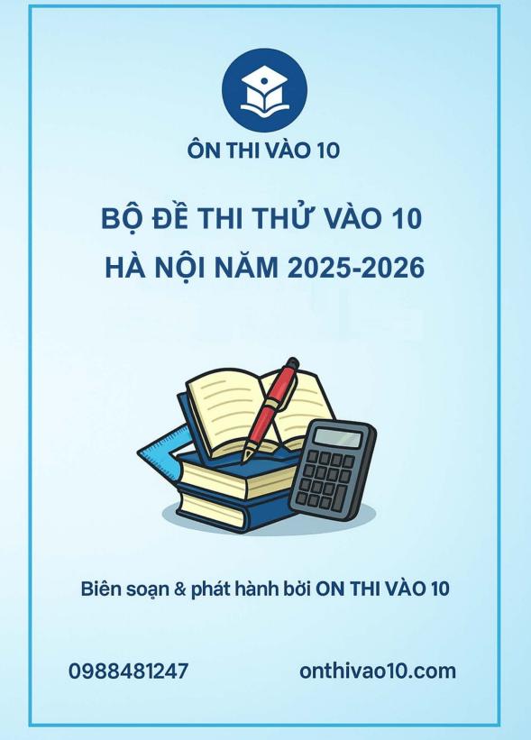 Bộ Đề Thi Thử Vào 10 Hà Nội Năm 2025-2026